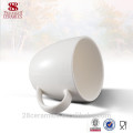 Оптовая керамический стакан кружка кофе Китай белый, можете получить бесплатные образцы